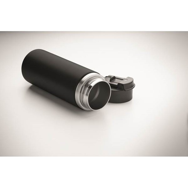 Obrázky: Dvoustěnná láhev 500 ml s rukojetí, černá, Obrázek 7