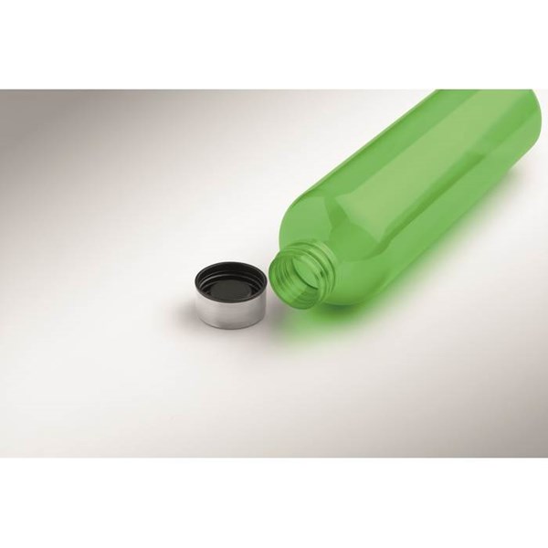 Obrázky: Láhev z RPET 1000ml, transparentní limetková, Obrázek 5