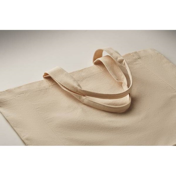 Obrázky: Bavlněná nákupní taška s krátkými uchy a širším dnem, Obrázek 4