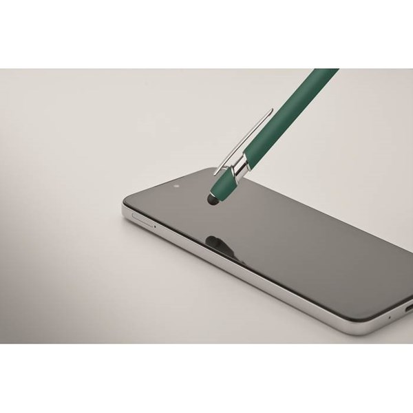 Obrázky: Kuličkové pero z recyklovaného hliníku, zelená, Obrázek 6