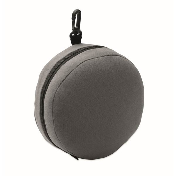 Obrázky: Cestovní sada polštáře a masky, tmavě šedá, Obrázek 2