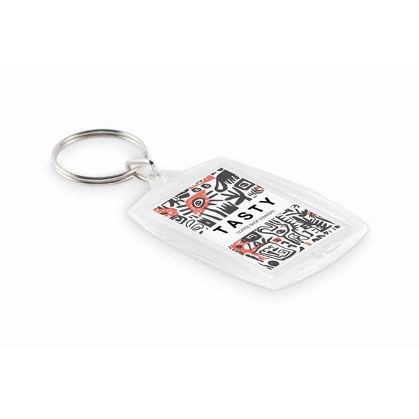 Obrázky: Obdélníková akrylová klíčenka 4,2 x 6 cm, Obrázek 4