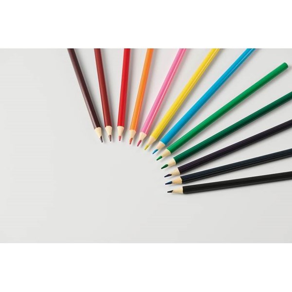 Obrázky: Dětská kreslící sada bloku a 12 dřevěných pastelek, Obrázek 4