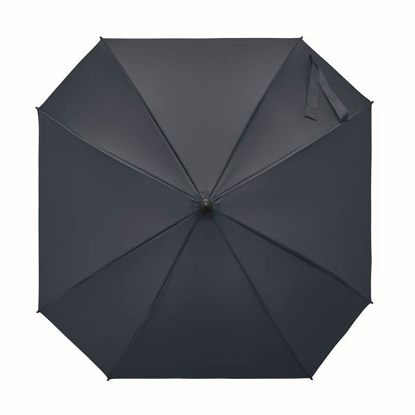 Obrázky: Čtvercový deštník s aut. otvíráním, stř. modrý, Obrázek 6