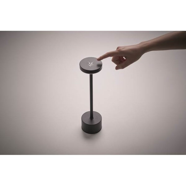 Obrázky: Černá hliníková stolní lampa s 24 LED, Obrázek 6