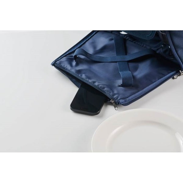 Obrázky: Pikniková chladicí RPET taška z PES 600D pro dva, Obrázek 13