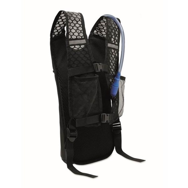 Obrázky: Sportovní hydratační batoh s vakem 1,5L, černý, Obrázek 2