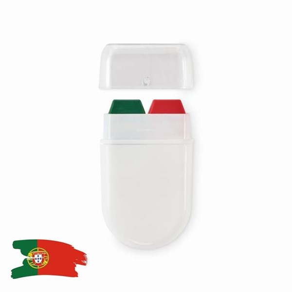 Obrázky: Barvy pro malování na tělo-zelená/červená, Obrázek 2