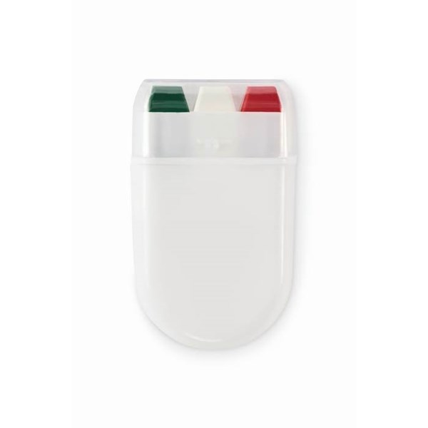 Obrázky: Barvy pro malování na tělo-zelená/bílá/červená