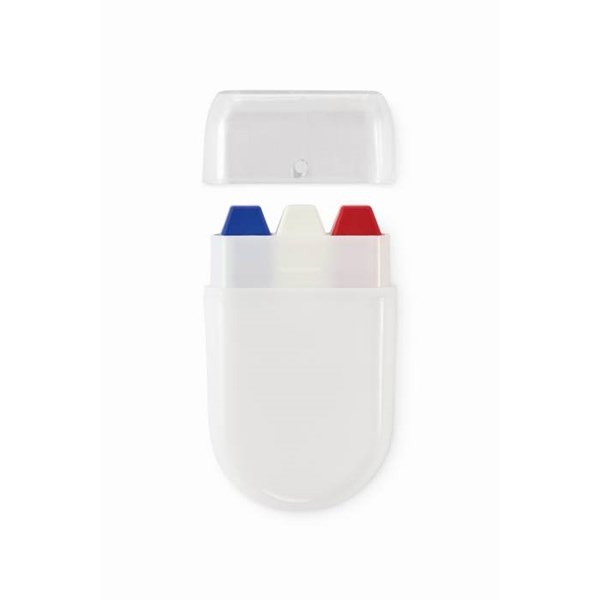 Obrázky: Barvy pro malování na tělo-modrá/bílá/červená, Obrázek 4