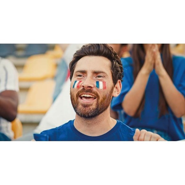 Obrázky: Barvy pro malování na tělo-modrá/bílá/červená, Obrázek 6