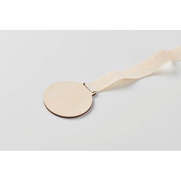 Obrázky: Dřevěná medaile s bavlněnou šňůrkou, Obrázek 3