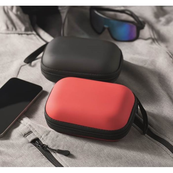 Obrázky: Lékárnička v pevném pouzdře na zip, červená, Obrázek 7