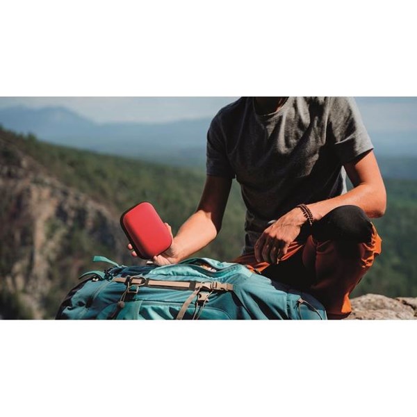 Obrázky: Lékárnička v pevném pouzdře na zip, červená, Obrázek 9