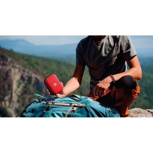 Obrázky: Lékárnička v pevném pouzdře na zip, červená, Obrázek 10