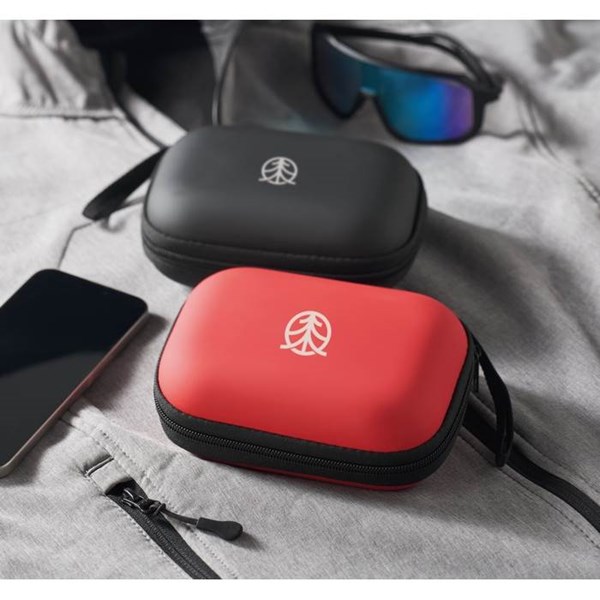 Obrázky: Lékárnička v pevném pouzdře na zip, červená, Obrázek 11