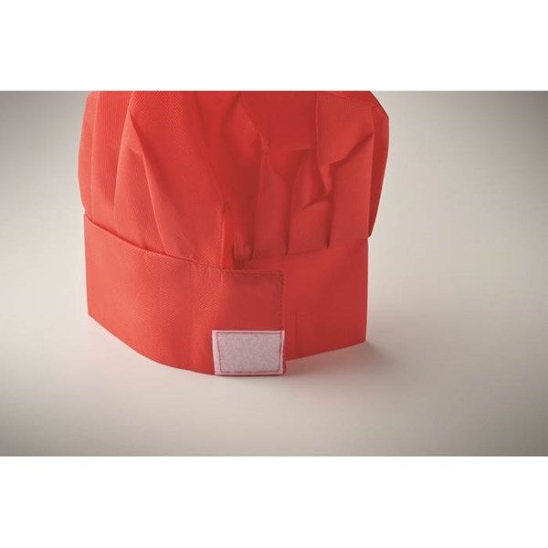 Obrázky: Dětská kuchařská netkaná sada, červená, Obrázek 4