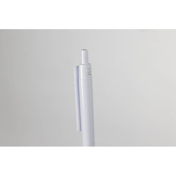 Obrázky: Propiska z recyklovaného ABS, bílá, MN, Obrázek 6