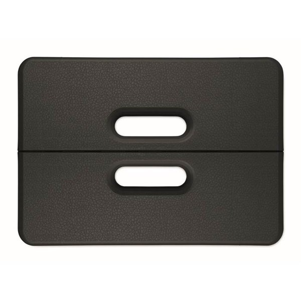 Obrázky: Přenosná skládací stolička, černá, Obrázek 2