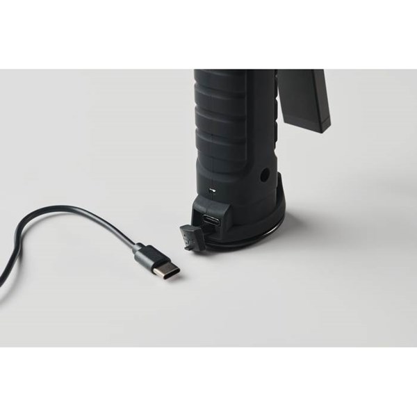 Obrázky: Dobíjecí hliníková pracovní COB svítilna, Obrázek 10