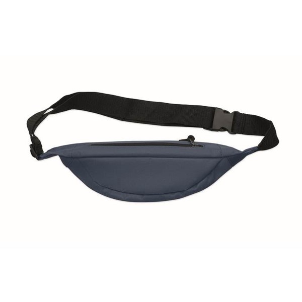 Obrázky: Ledvinka z 600D RPET, tm. modrá, Obrázek 6