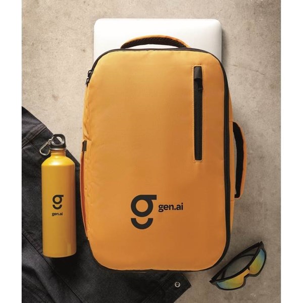 Obrázky: Příruční kabinový batoh, okrová, Obrázek 20