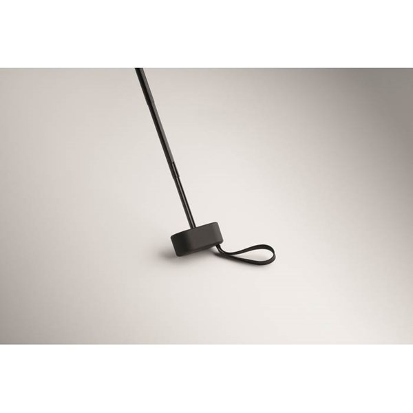 Obrázky: Skládací větruodolný manual. deštník, černá, Obrázek 5