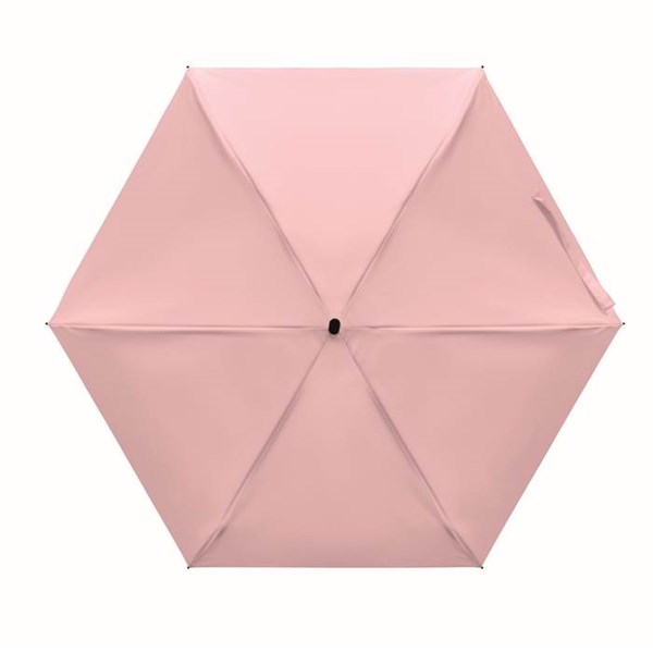 Obrázky: Skládací větruodolný manual. deštník, sv. růžová, Obrázek 6