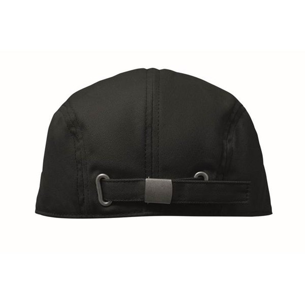 Obrázky: Bavlněná bekovka s kovovou přezkou, černá, Obrázek 3