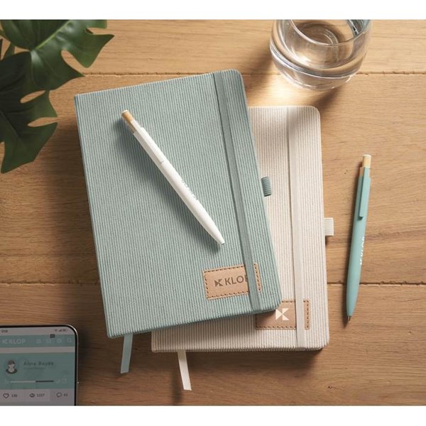 Obrázky: Linkovaný pozn. blok A5, tvrdé desky, sv. modrá, Obrázek 9