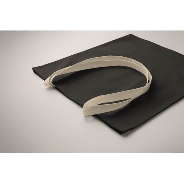 Obrázky: Bavlněná nákup. taška 140g, černá, Obrázek 3