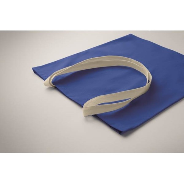 Obrázky: Bavlněná nákup. taška 140g, král. modrá, Obrázek 3