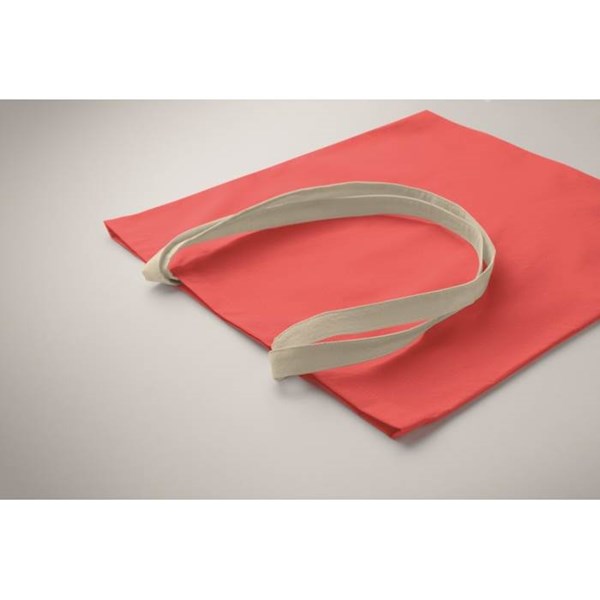 Obrázky: Bavlněná nákup. taška 140g, fuchsiová, Obrázek 3