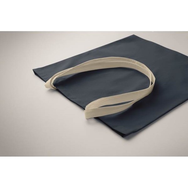 Obrázky: Bavlněná nákup. taška 140g, franc. modrá, Obrázek 3