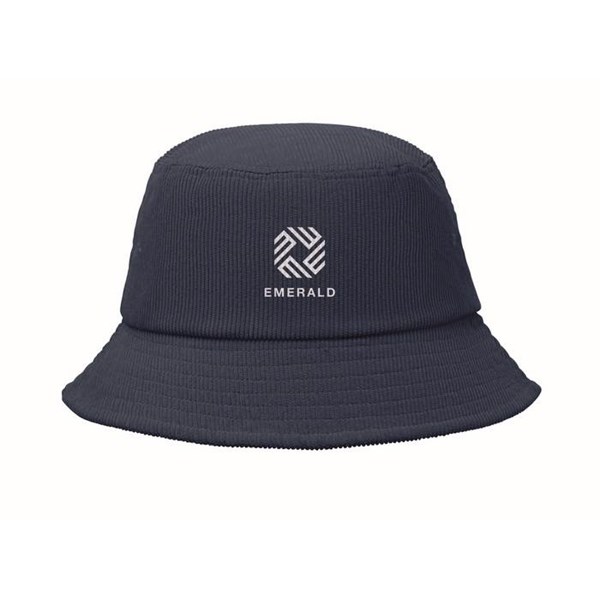 Obrázky: Manšestrový klobouk, tm. modrá, Obrázek 4