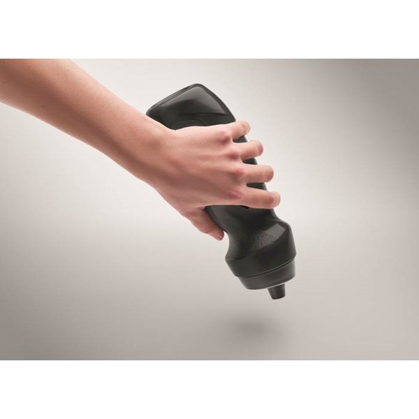 Obrázky: Sportovní PE láhev s úchopem 700ml, černá, Obrázek 7