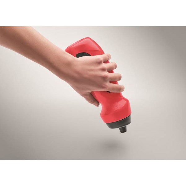 Obrázky: Sportovní PE láhev s úchopem 700ml, červená, Obrázek 7