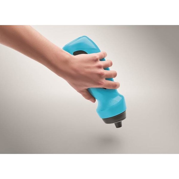 Obrázky: Sportovní PE láhev s úchopem 700ml, tyrkysová, Obrázek 7