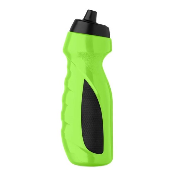 Obrázky: Sportovní PE láhev s úchopem 700ml, neon. zelená, Obrázek 4