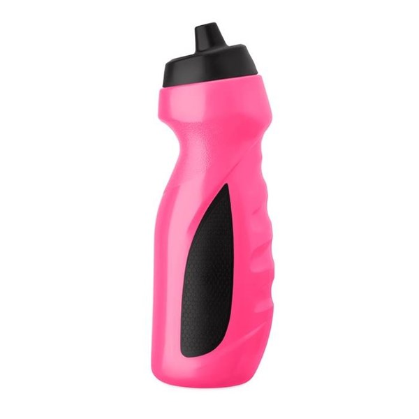 Obrázky: Sportovní PE láhev s úchopem 700ml, neon. fuchsia, Obrázek 5