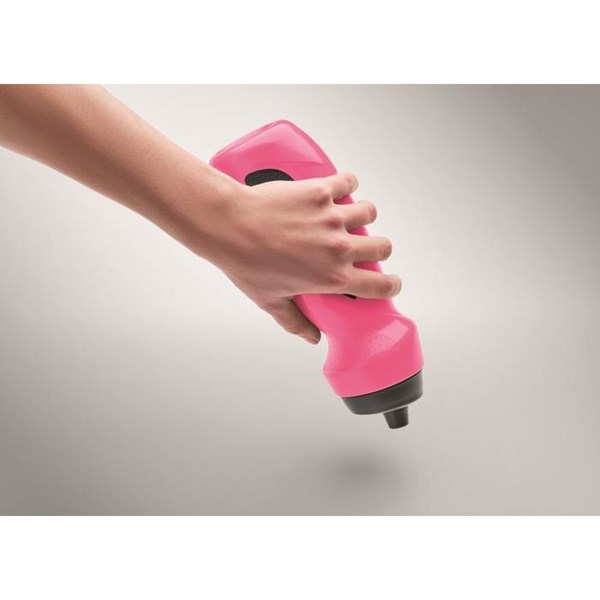 Obrázky: Sportovní PE láhev s úchopem 700ml, neon. fuchsia, Obrázek 7