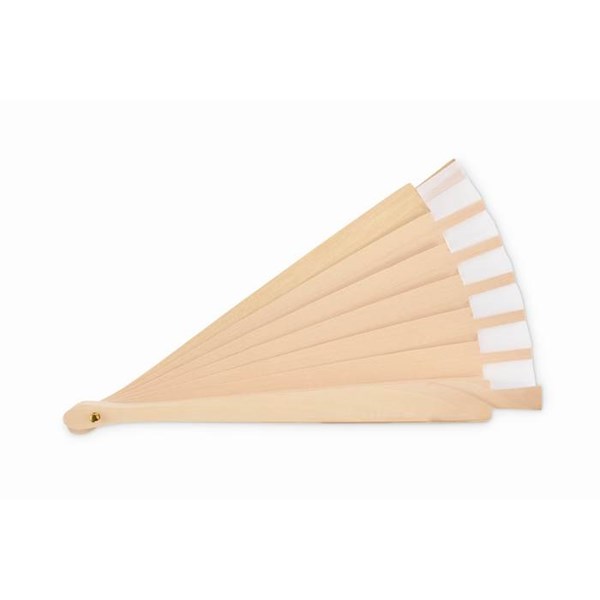 Obrázky: Dřevěný vějíř s bílým okrajem, Obrázek 7