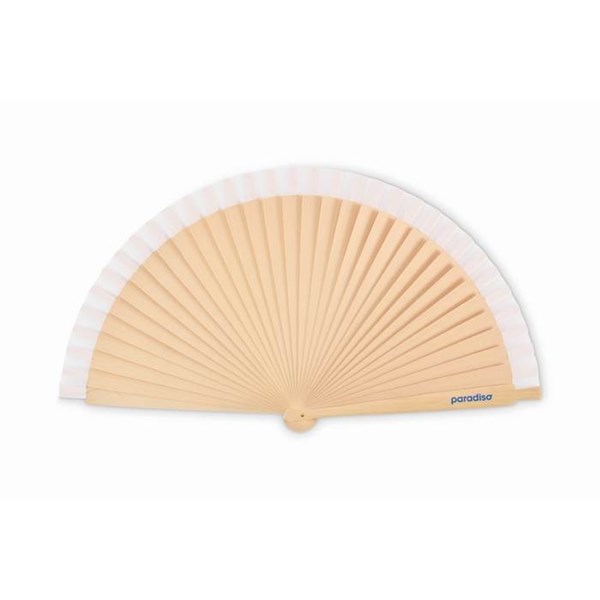 Obrázky: Dřevěný vějíř s bílým okrajem, Obrázek 8