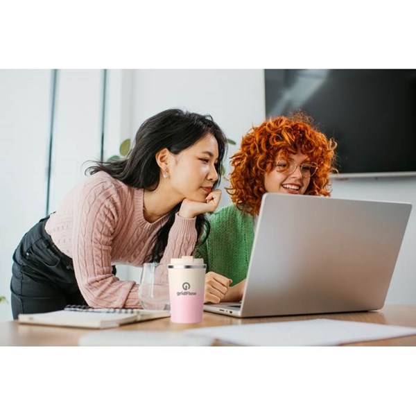 Obrázky: Termohrnek nerez 350 ml s přechodem barev, růžová, Obrázek 9