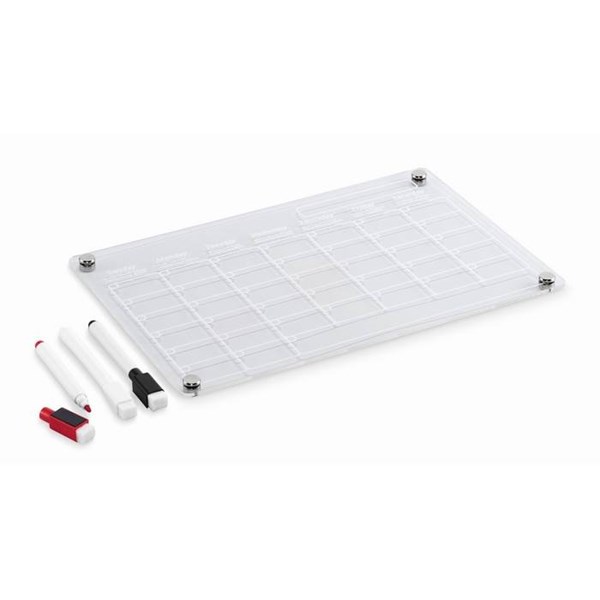 Obrázky: Magnetický akryl. plánovač vč. 3 mazatelných fixů, Obrázek 2