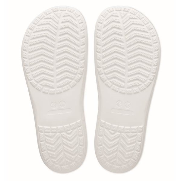 Obrázky: Pantofle/žabky, materiál EVA-velikost 38/39, bílá, Obrázek 3