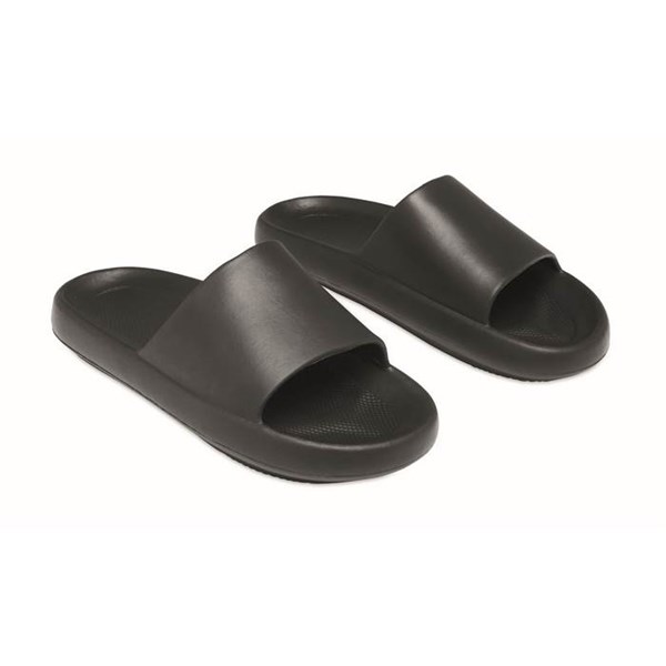 Obrázky: Unisex pantofle, EVA mater., velikost 40-41, černá