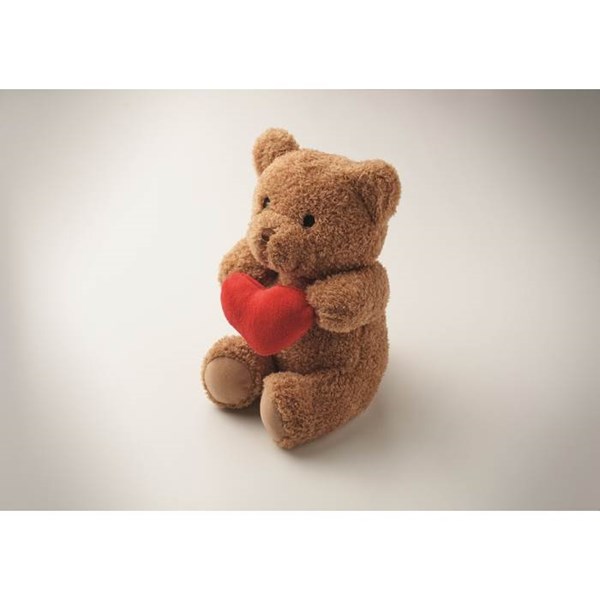 Obrázky: Medvídek 23 cm s červeným srdíčkem, Obrázek 3