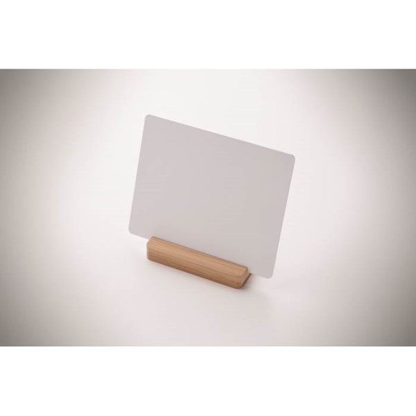 Obrázky: Sublimační bílá hliník. reklamní deska se stojánkem, Obrázek 4