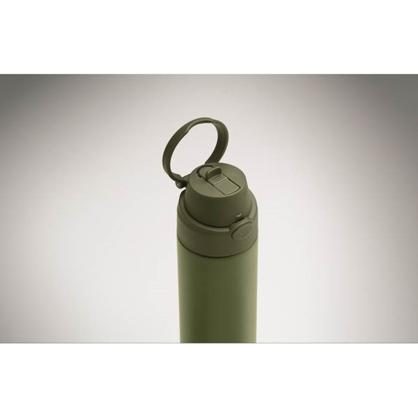 Obrázky: Dvoustěnná nerez. láhev 500 ml, tmavě zelená, Obrázek 9